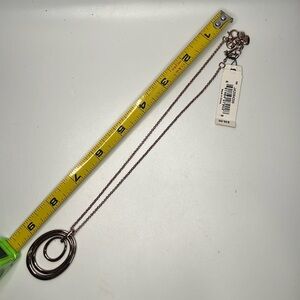 NWT Fossil copper toned necklace!